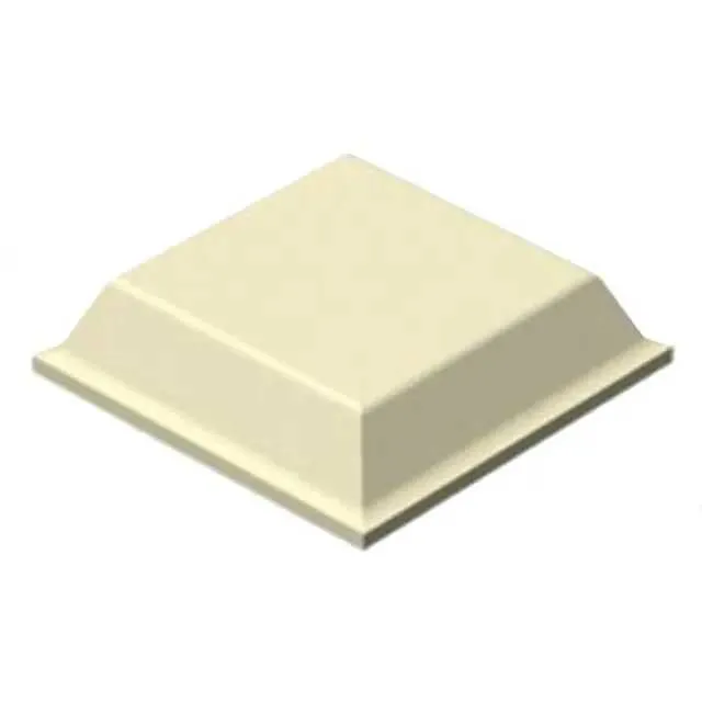 SJ5008 (BUMPER SQUARE 0.5L X 0.5"W WHT")