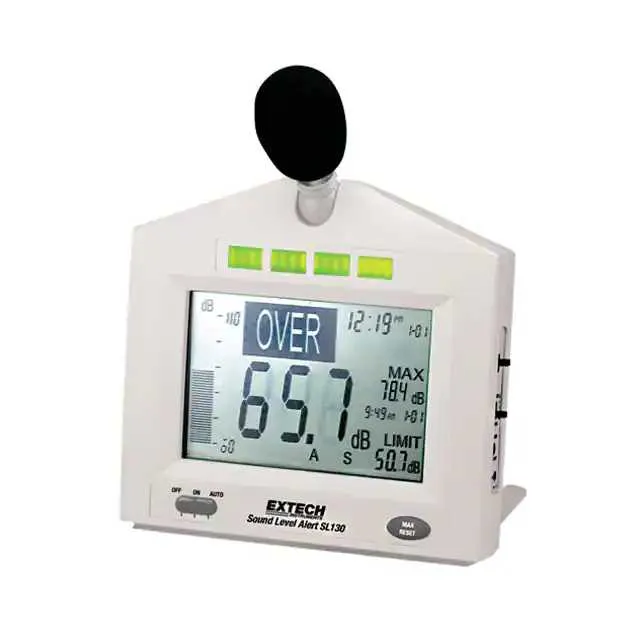 SL130W (SOUND LEVEL ALERT, WHITE HOUSING)