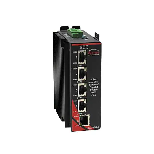 SLX-5EG-1 (5 PORTS, UNMANAGED 4 GE RJ45 POE)