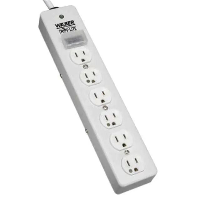 SPS606HGRA (SURGE SUPP 6OUT 6'CORD HOSP GRD)