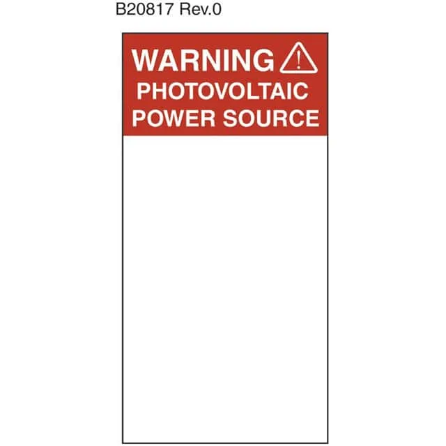 SSL0204-PPS (SOLAR, SELF-LAMINATING LABEL, 2.)