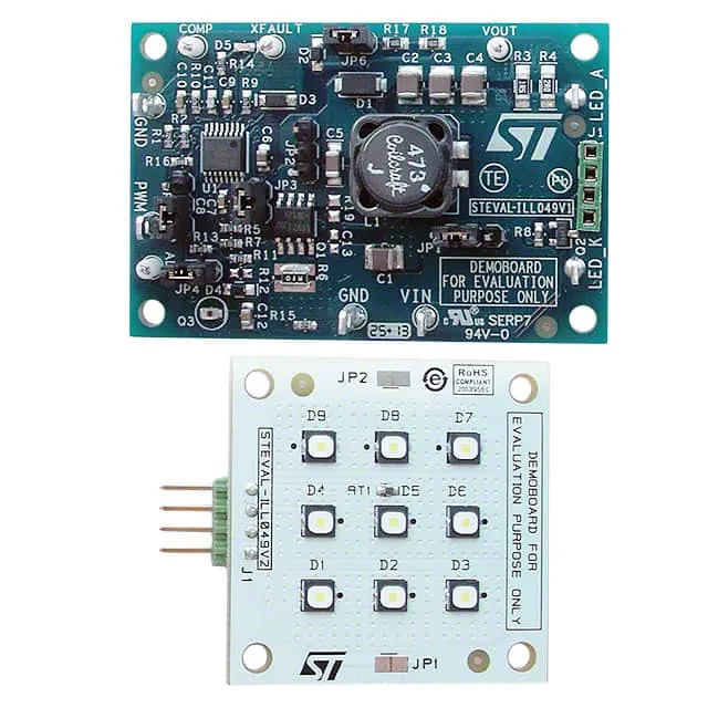 STEVAL-ILL049V12 (BOARD EVAL LED DVR 9LED NTC SENS)