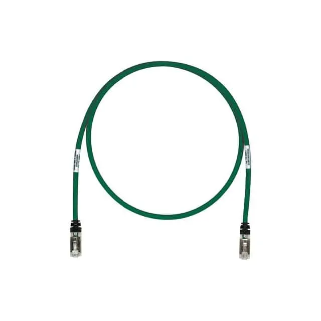 STP6X10GR (COPPER PATCH CORD, CAT 6A, GREEN)