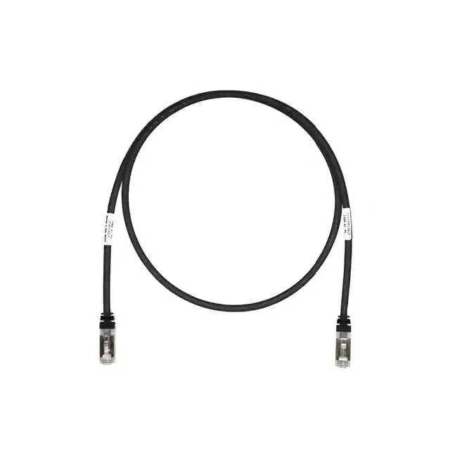 STP6X14BL-Q (COPPER PATCH CORD, CAT 6A, BLACK)