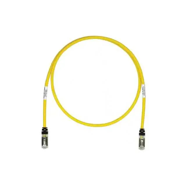 STP6X17YL (COPPER PATCH CORD, CAT 6A, YELLO)