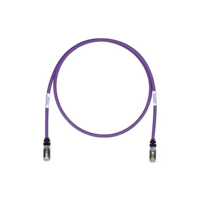 STP6X25VL (COPPER PATCH CORD, CAT 6A, VIOLE)