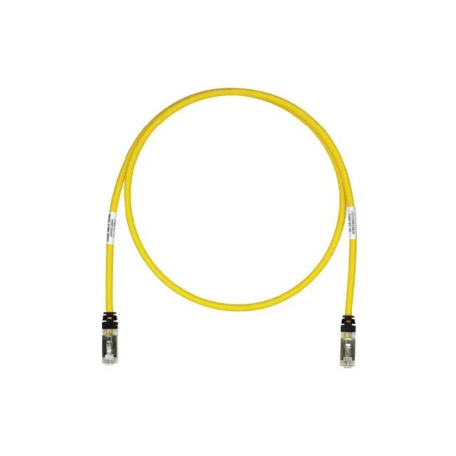 STP6X2MYL (COPPER PATCH CORD, CAT 6A, YELLO)