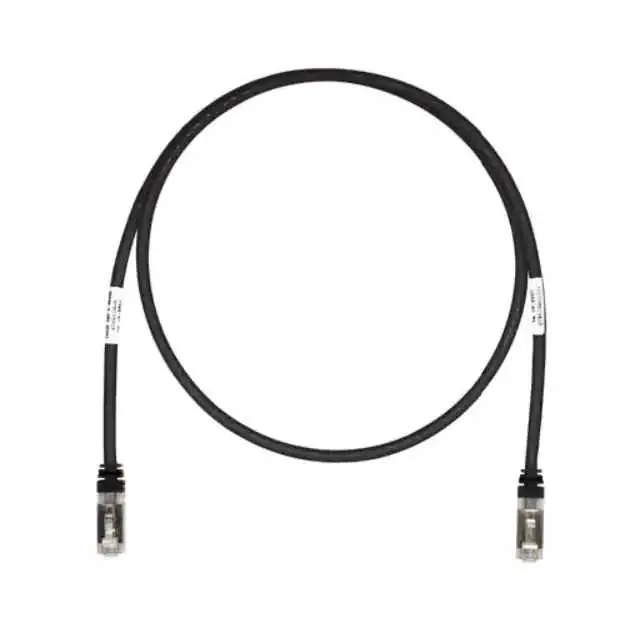 STP6X3BL (COPPER PATCH CORD, CAT 6A, BLACK)