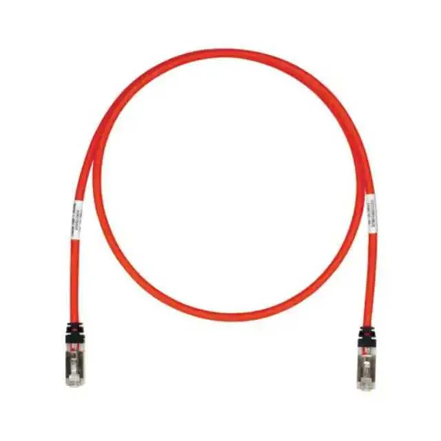 STP6X3RD (COPPER PATCH CORD, CAT 6A, RED S)