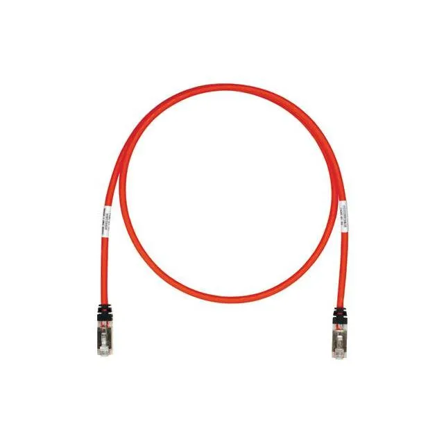 STP6X9RD (COPPER PATCH CORD, CAT 6A, RED S)