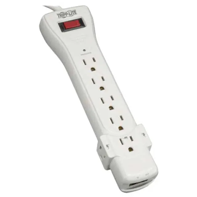 SUPER6TEL12 (SURGE SUPPR 7OUT 12'CORD W/RJ11)
