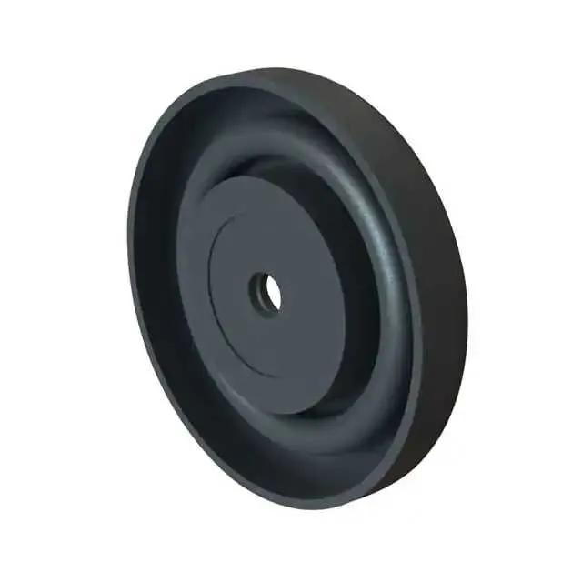 SVF-1 (FOOT CYLINDRICAL 1.5 DIA BLACK")