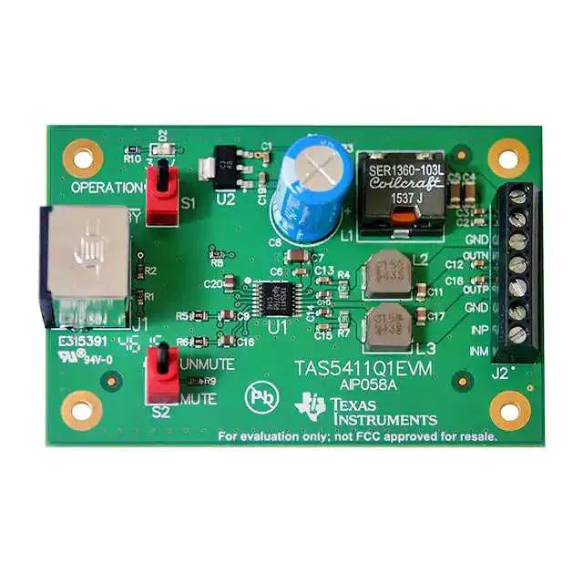 TAS5411Q1EVM (EVALUATION MODULE)