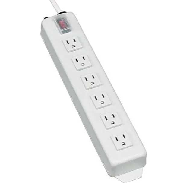 TLM606NC (POWER STRIP 6OUT 6'CORD METAL)