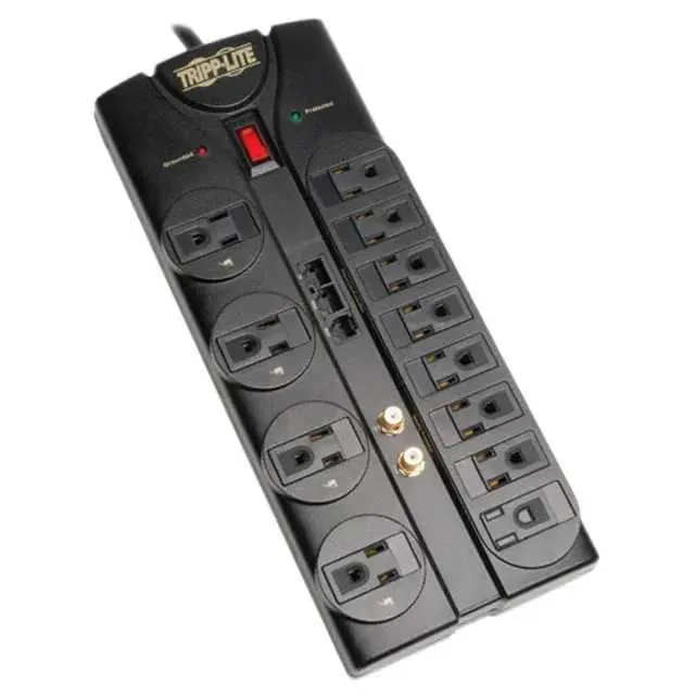 TLP1208SAT (SURGE PROTECT 12 OUTLET COAX 8FT)