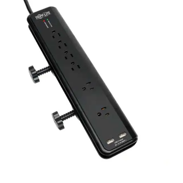 TLP606DMUSB (SURGE PROTECT STRIP USB 6 OUT 6')