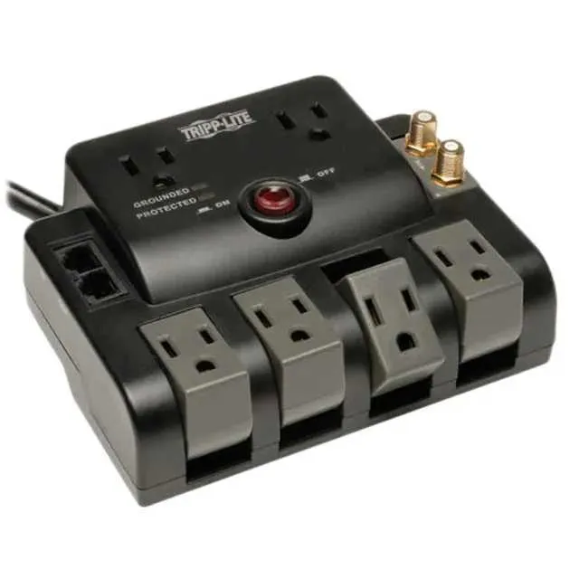 TLP606RNET (SURGE PROTECT 6 OUTLET COAX 6FT)