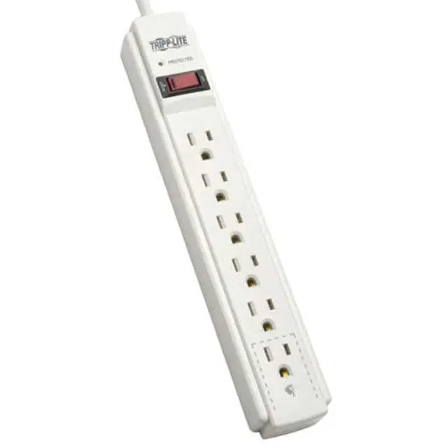 TLP606TAA (SURGE PROTECT STRIP 6 OUTLET 6FT)