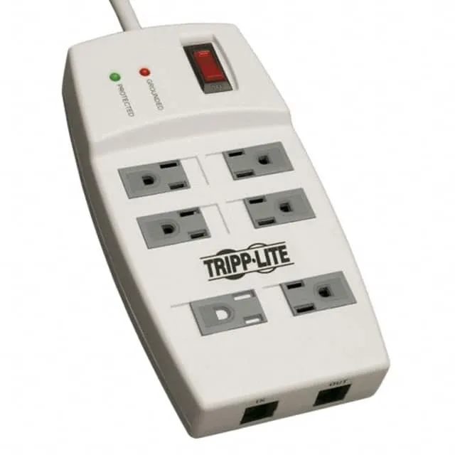 TLP66NET (SURGE PROTECT 6 OUTLET RJ45 6FT)