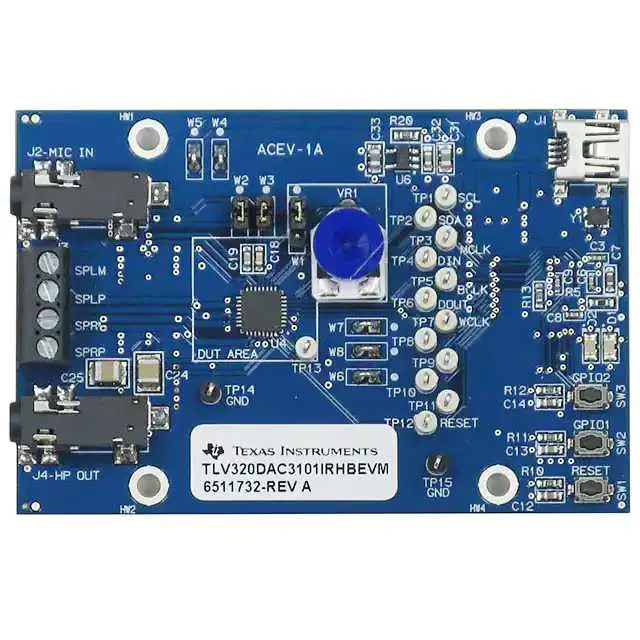 TLV320DAC3101EVM-U (EVAL MODULE FOR TLV320DAC3101)