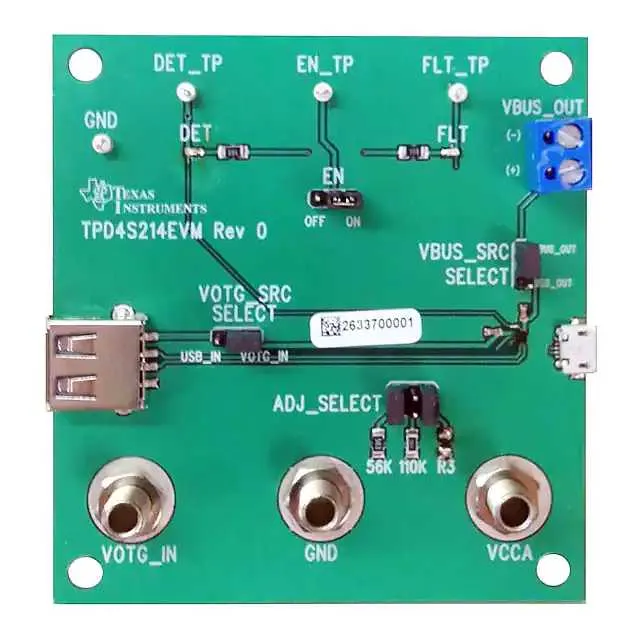 TPD4S214EVM (EVALUATION BOARD FOR TPD4S214)