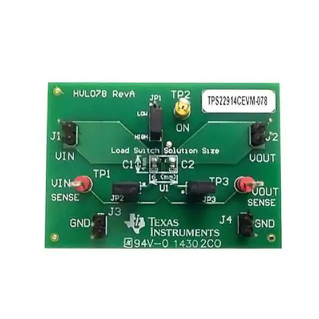 TPS22914CEVM-078 (EVAL MODULE FOR TPS22914C)