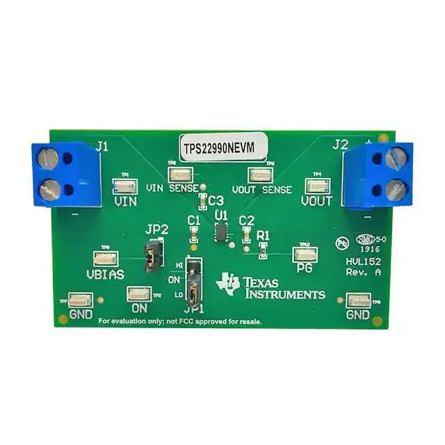 TPS22990NEVM (EVALUATION MODULE)