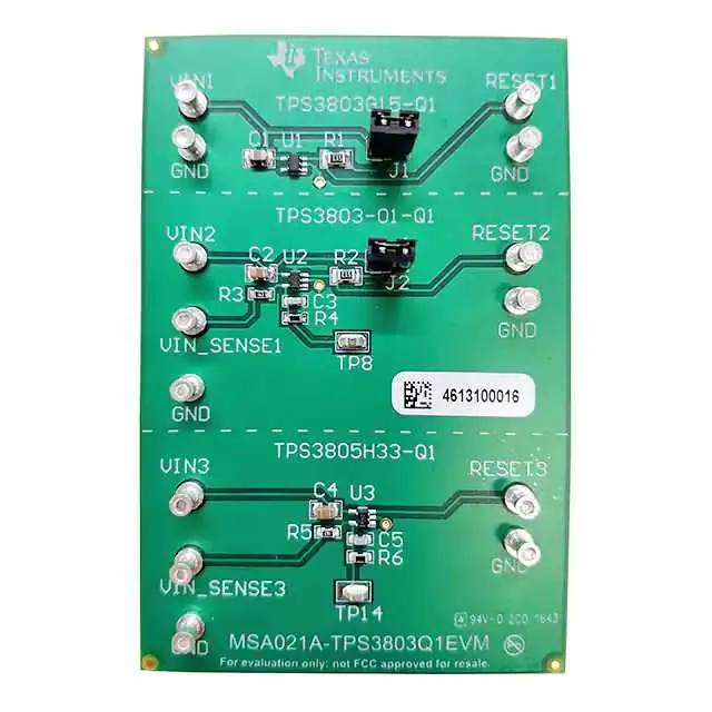 TPS3803Q1EVM (EVALUATION MODULE)