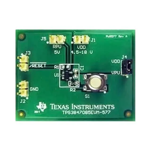 TPS3847085EVM-577 (EVAL BOARD FOR TPS3847085)