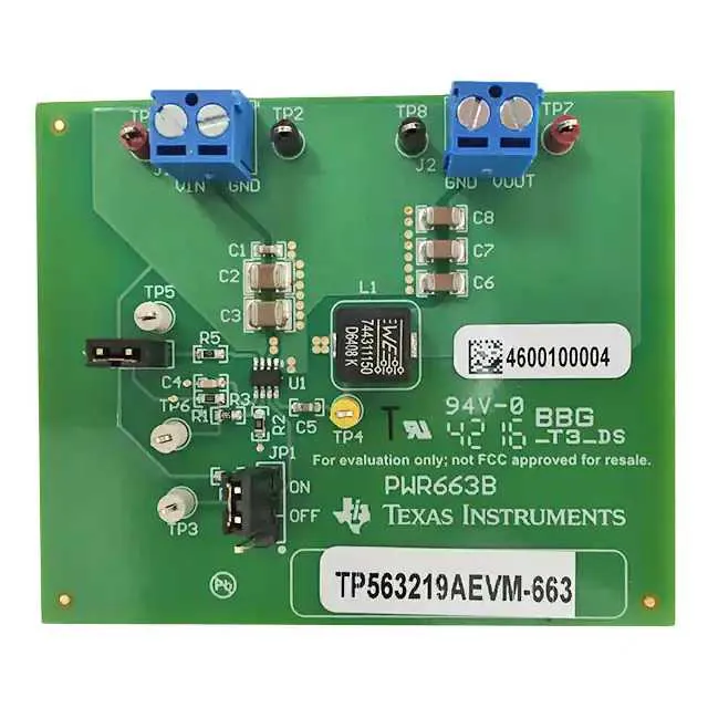 TPS563219AEVM-663 (EVALUATION MODULE)