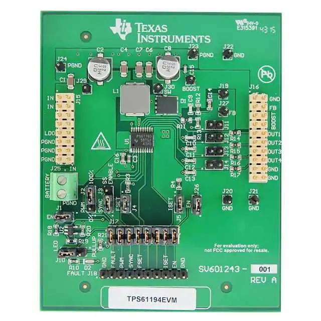 TPS61194EVM (EVALUATION MODULE)