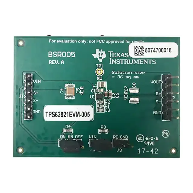 TPS62821EVM-005 (EVAL BOARD FOR TPS62821)