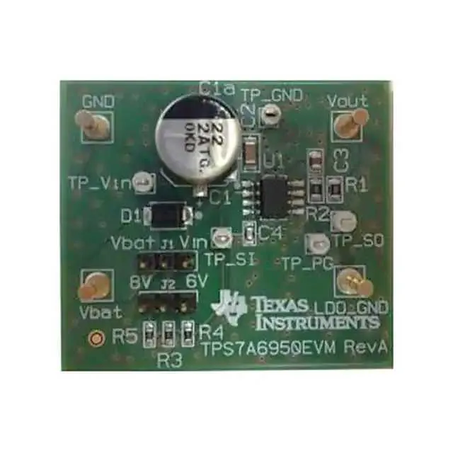 TPS7A6950EVM (BOARD EVALUATION FOR TPS7A6950)