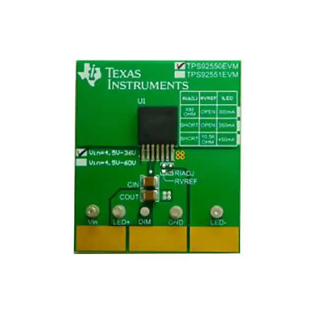 TPS92550EVM/NOPB (MODULE EVAL FOR TPS92550)