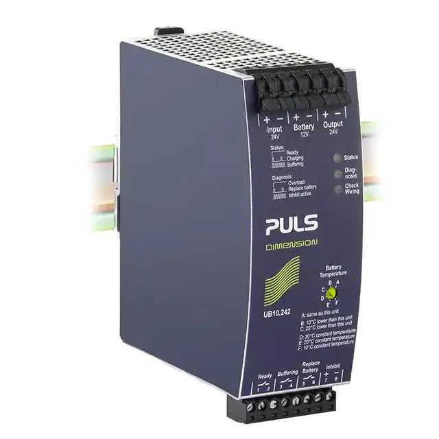 UB10.242 (DIN RAIL UPS CONTR 24V 17-130AH)