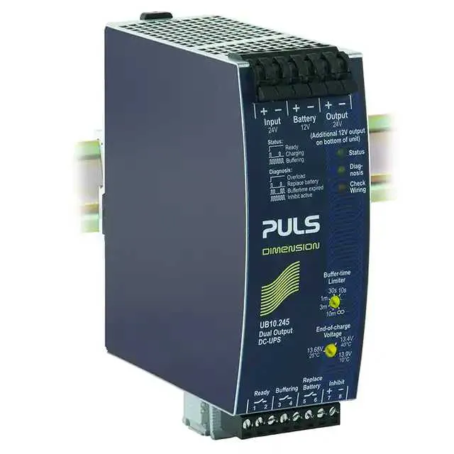 UB10.245 (DIN RAIL UPS CONTR 24/12V 240W)