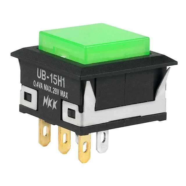 UB15KKG015F-FF (SWITCH PUSH SPDT 0.4VA 28V)