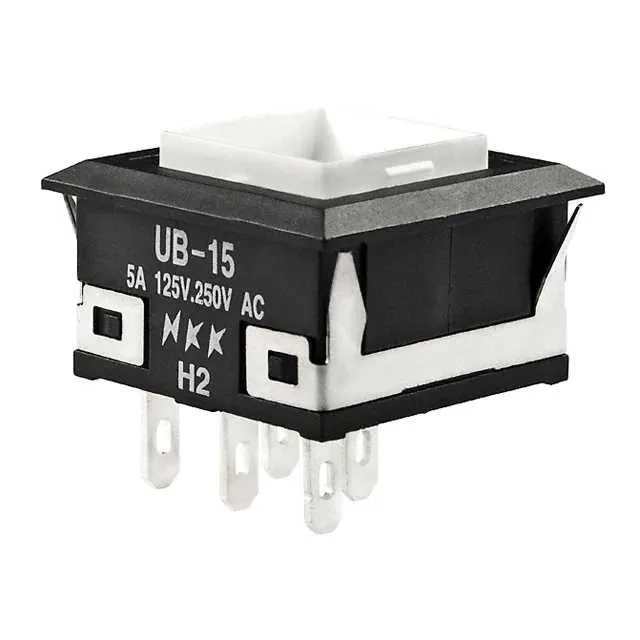 UB15KKW016B (SWITCH PUSHBUTTON SPDT 5A 125V)