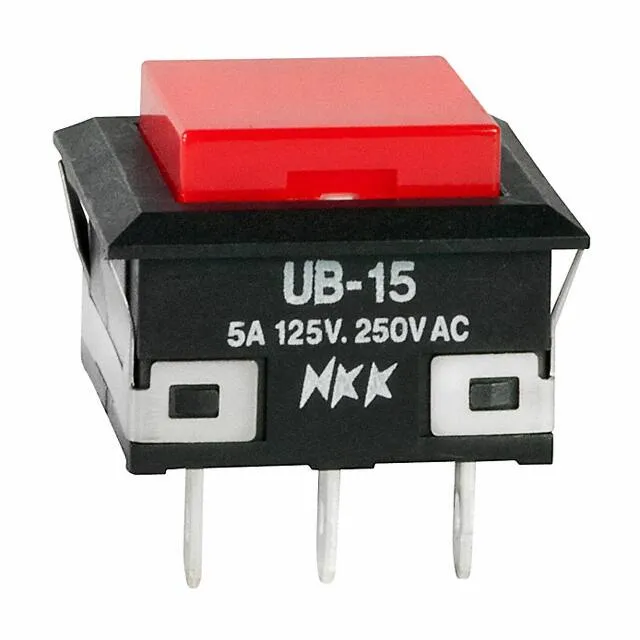UB15KKW01N-C (SWITCH PUSHBUTTON SPDT 5A 125V)