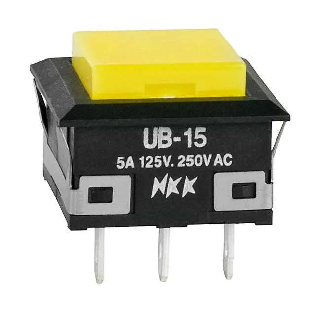 UB15KKW01N-E (SWITCH PUSHBUTTON SPDT 5A 125V)