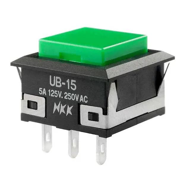 UB15KKW01N-F (SWITCH PUSHBUTTON SPDT 5A 125V)