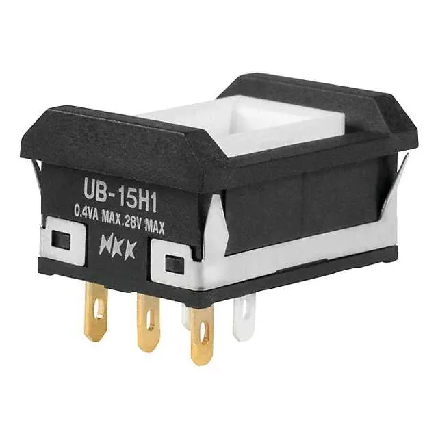UB15NBKG015F (SWITCH PUSH SPDT 0.4VA 28V)