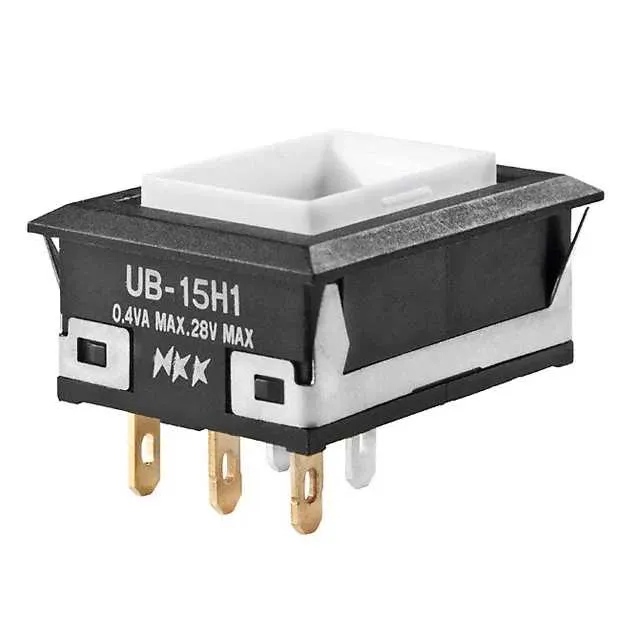 UB15NKG015F (SWITCH PUSH SPDT 0.4VA 28V)