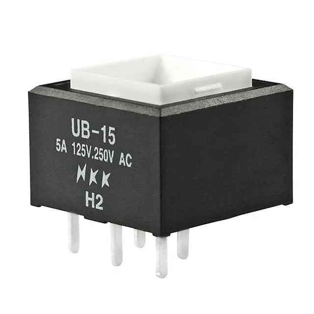 UB15SKW036B (SWITCH PUSHBUTTON SPDT 5A 125V)