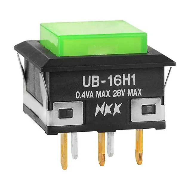UB16KKG015F-FJ (SWITCH PUSH SPDT 0.4VA 28V)