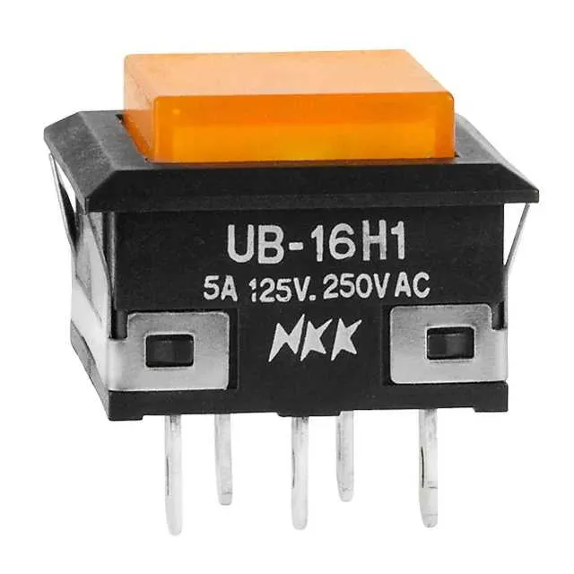 UB16KKW015D-DD (SWITCH PUSHBUTTON SPDT 5A 125V)
