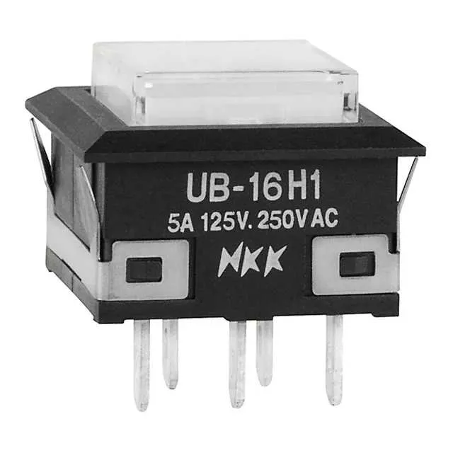 UB16KKW015F-JB (SWITCH PUSHBUTTON SPDT 5A 125V)