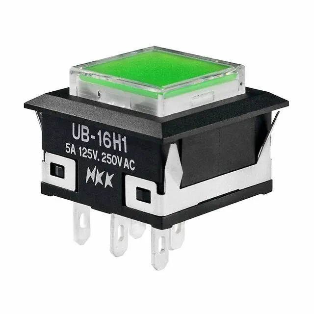 UB16KKW015F-JF (SWITCH PUSHBUTTON SPDT 5A 125V)
