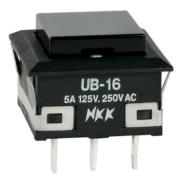 UB16KKW01N-A (SWITCH PUSHBUTTON SPDT 5A 125V)