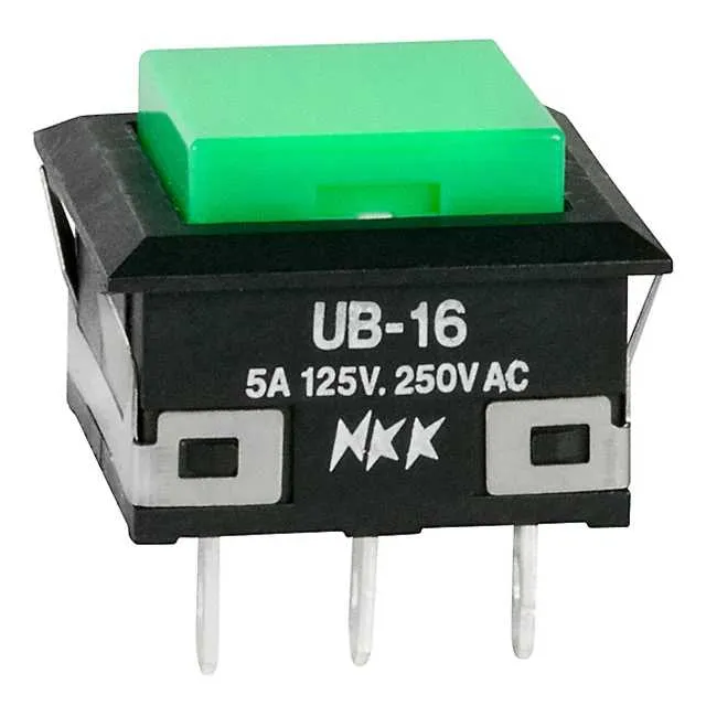 UB16KKW01N-F (SWITCH PUSHBUTTON SPDT 5A 125V)